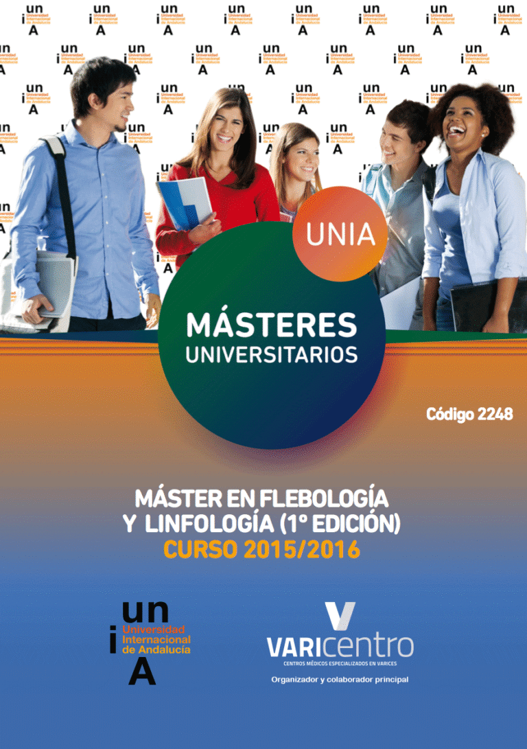 Máster en Flebología y Linfología Universidad Internacional de Andalucía