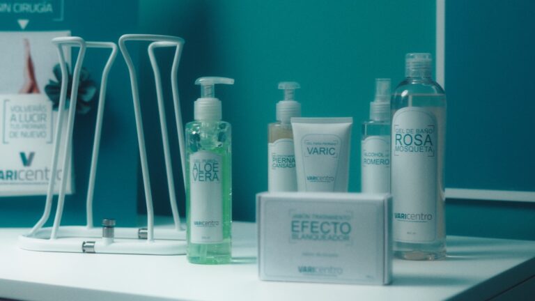 Productos VARIcentro para ayudar a la escleroterapia y eliminar varices
